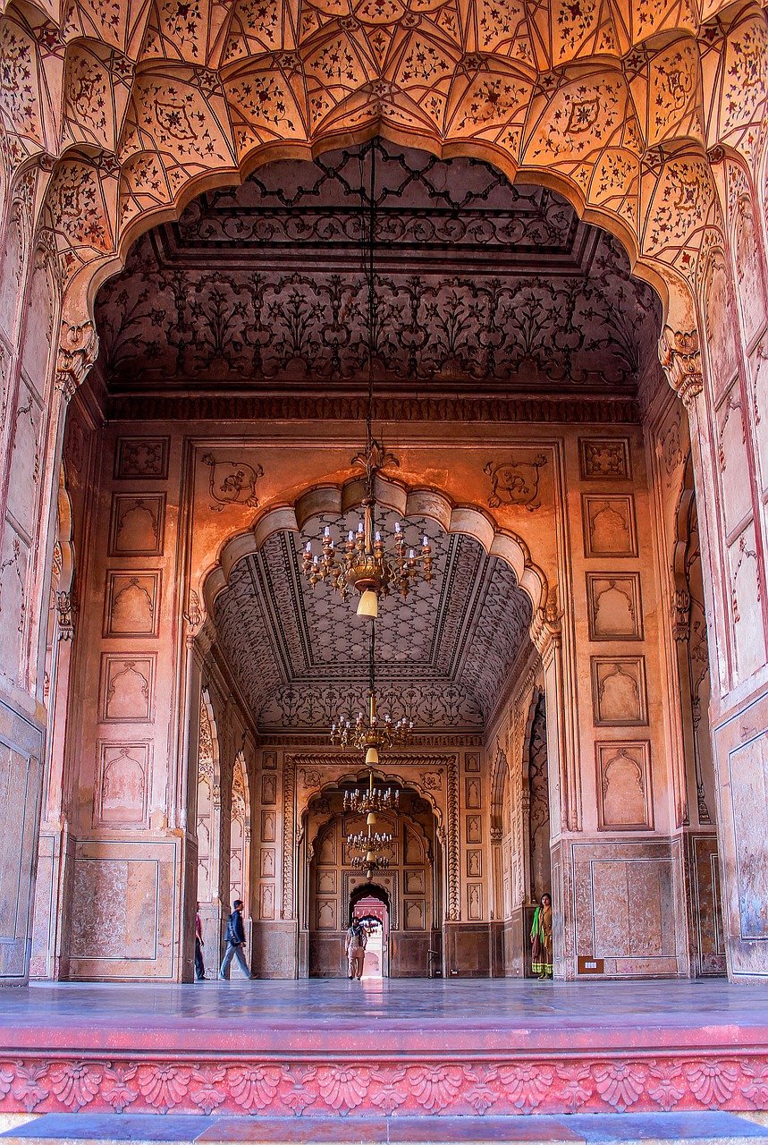 lahore, badsahimosque, arches-4832728.jpg