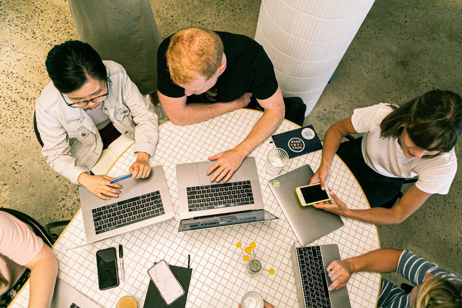 photo of people using laptops for Digital marketing 